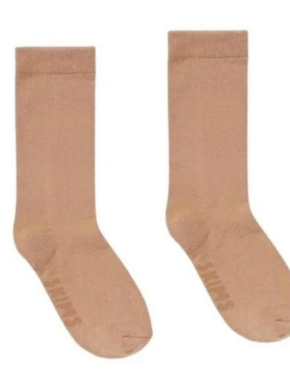 Women's SKIMS Everyday Crew Sock - Ochre Size M 2pair Bundle
